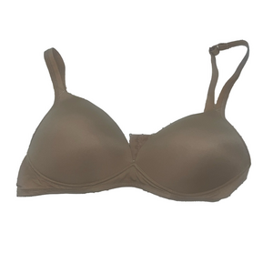 warners beige tee shirt wirless bra 36c